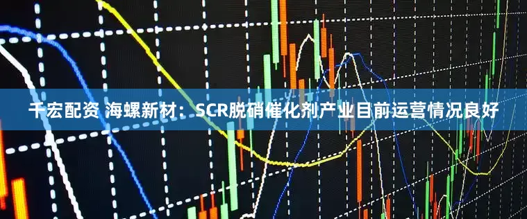 千宏配资 海螺新材：SCR脱硝催化剂产业目前运营情况良好