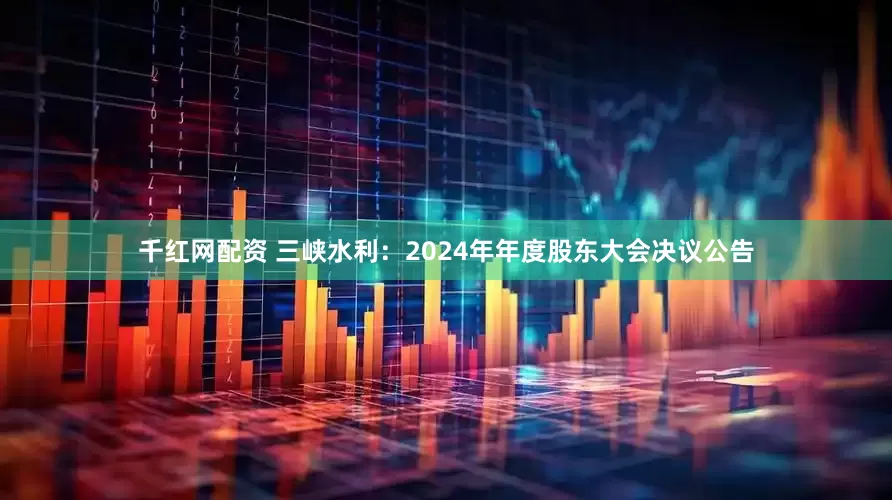 千红网配资 三峡水利：2024年年度股东大会决议公告