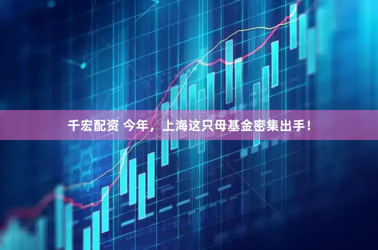 千宏配资 今年，上海这只母基金密集出手！